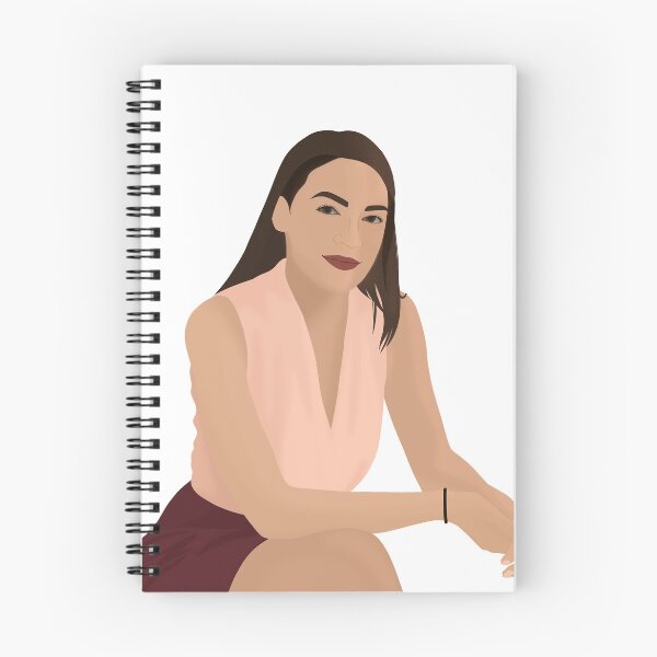 Item preview, alexandria ocasio-cortez aoc photoshoot minimalist drawing (version 2) designed and sold by cameronbaba.