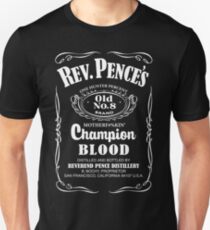 REV. PENCE'S Champion Blood (censored) Slim Fit T-Shirt