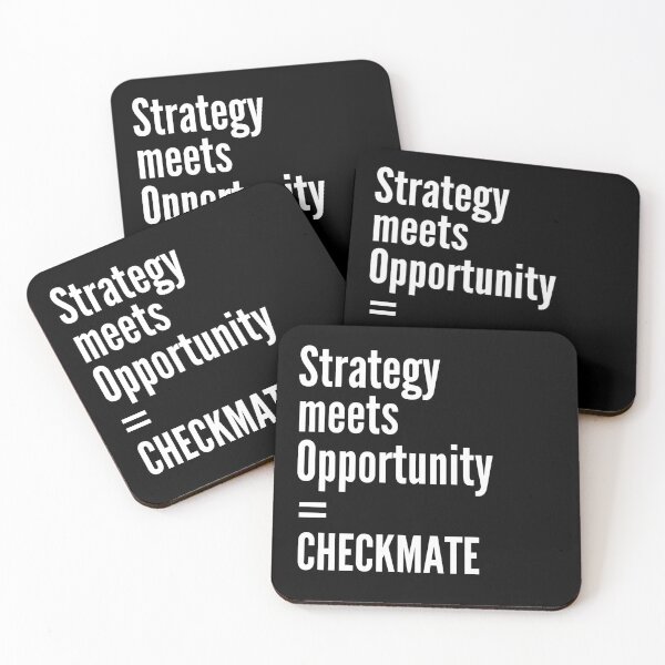 Item preview, Strategy meets Opportunity (Chess) designed and sold by Oreo2020 Creations.