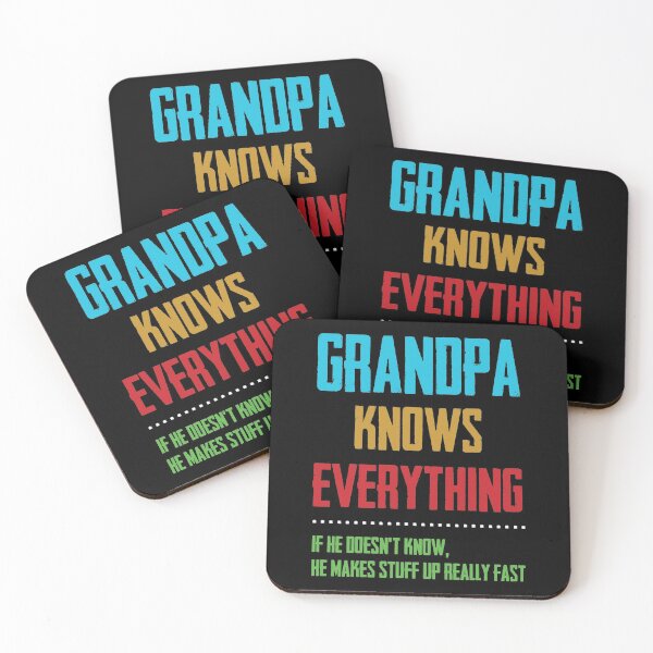 Item preview, Mens Grandpa Know Everything designed and sold by BaseStore.