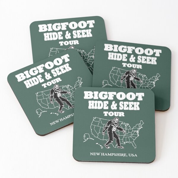 Item preview, Bigfoot Hide & Seek Concert style hoodie-NEW HAMPSHIRE GIFTS designed and sold by BRtisticDesigns.