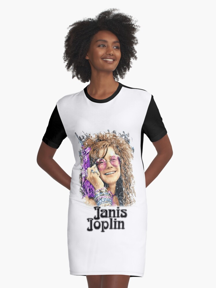 Janis joplin t shirt 2024 dress