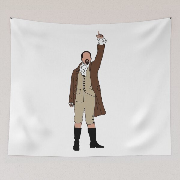 Item preview, Alexander Hamilton Pointing Up designed and sold by AliBDesigns.