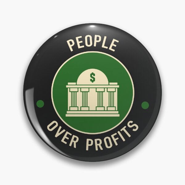 Item preview, People Over Profits designed and sold by Picket Club.