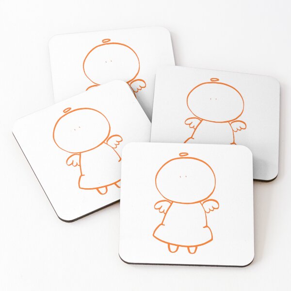 Item preview, Cute Little Orange Angel designed and sold by hopaaa.