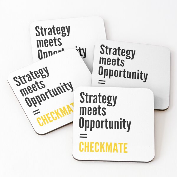 Item preview,  Strategy meets Opportunity (Chess) designed and sold by Oreo2020 Creations.