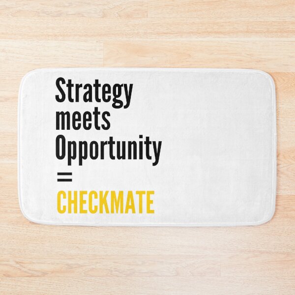 Item preview,  Strategy meets Opportunity (Chess) designed and sold by Oreo2020 Creations.