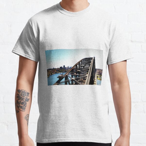 Harbour Bridge Up The Pylon Classic T-Shirt