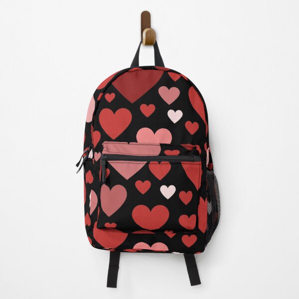 Item preview, FULL OF LOVE PATTERN - pink and red hearts pattern designed and sold by BrownGirlMantra.
