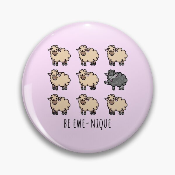 Item preview, Be Ewe-nique designed and sold by CraftedbyJK.