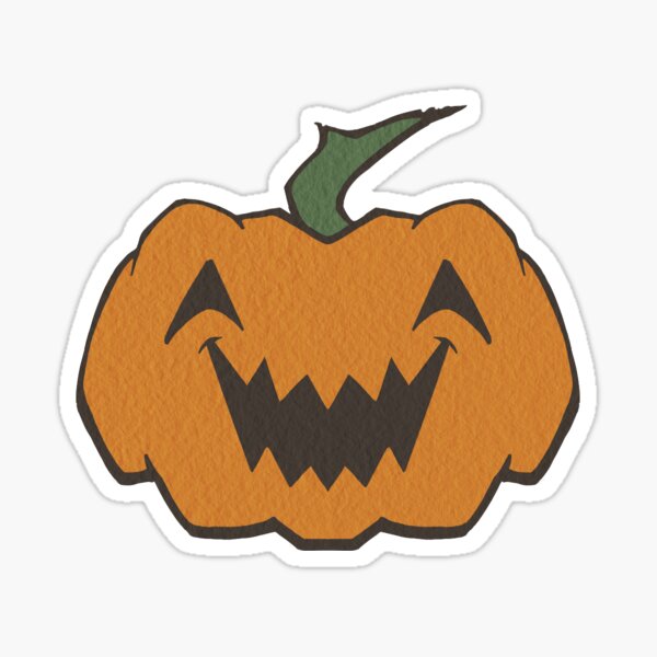 Happy Pumpkin Sticker