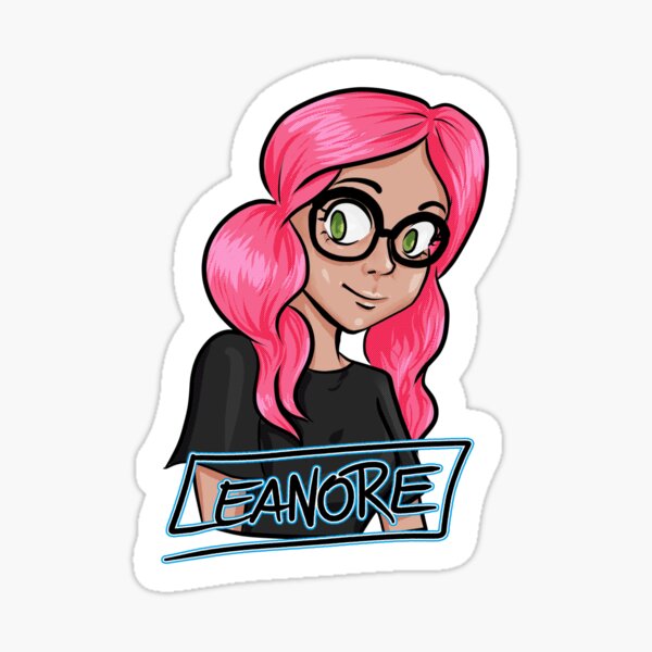 Leanore Toon Stream Doodle Sticker