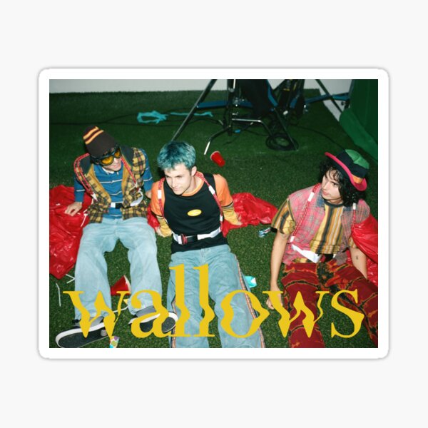 “Wallows OK” Sticker by VampireMan | Redbubble