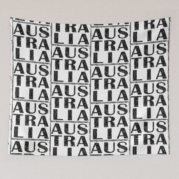 Artikelvorschau, Australien Wortkunst entworfen und verkauft von CJAura by Claire Jane Johnson.
