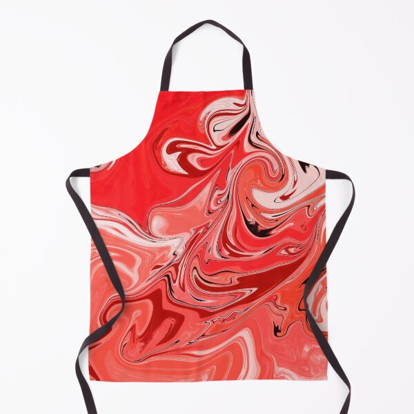 Item preview, Bright Red Marble Pattern- Liquid art designed and sold by shivani21061993.