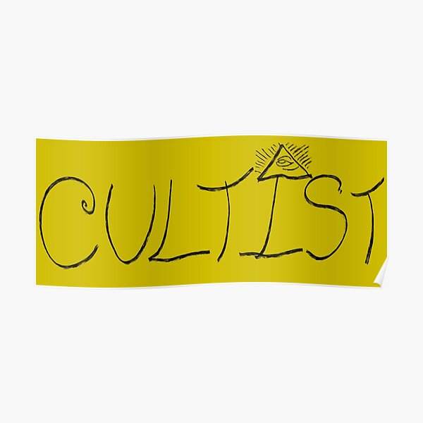 Cultist label Poster