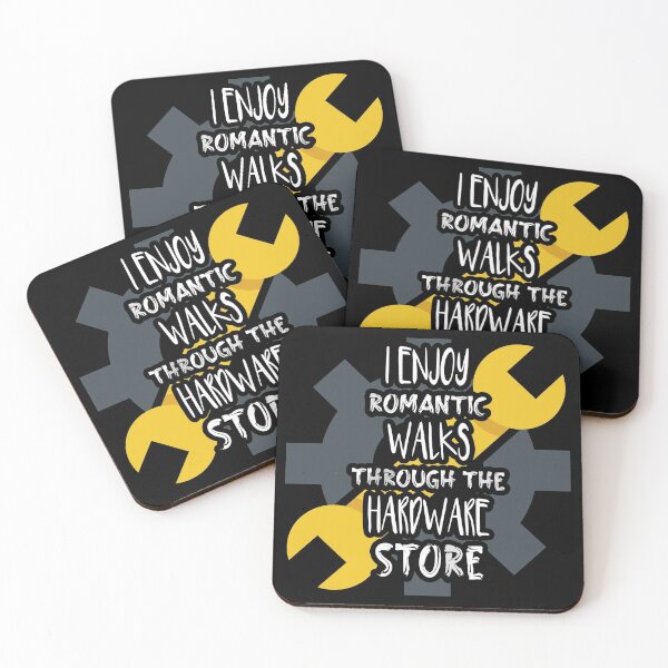 Item preview,  I Enjoy Romantic Walks Through The Hardware Store Dad Shirt, Dad Gift, Construction Worker Shirt, Woodworker Gift, Carpenter Shirt designed and sold by MoradovT-shirt.