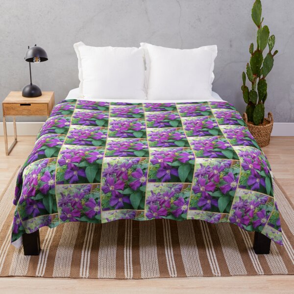 Item preview, Floral Transcendence, Vibrant Purple Flowers, Colorful Photography by Courtney Hatcher designed and sold by cghatcherart.