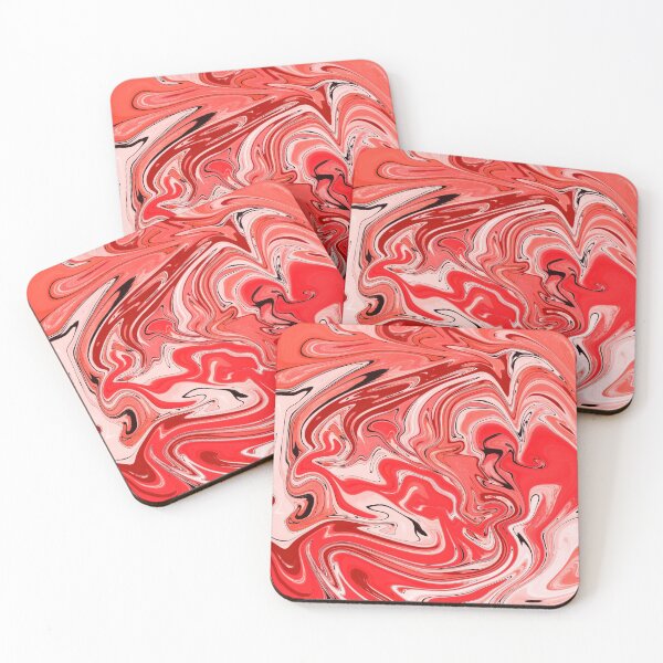 Item preview,  Bright Red Marble Pattern- Liquid art designed and sold by shivani21061993.