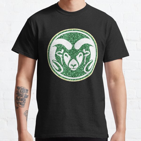 Green CSU Rams Unisex Classic Basketball Jersey