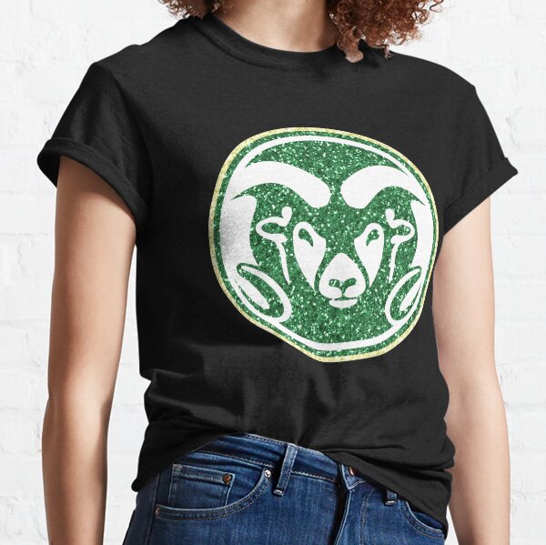 Green CSU Rams Unisex Classic Basketball Jersey