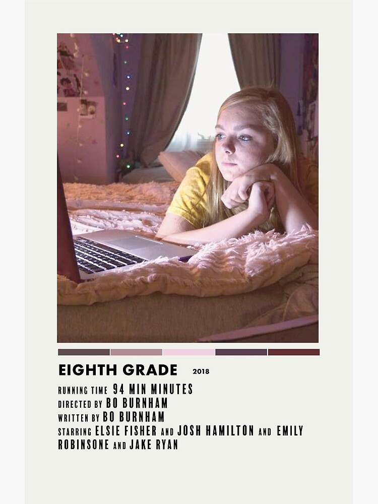 Eighth Grade Minimalist Alternate Movie Poster Poster for Sale by Ruby  Star