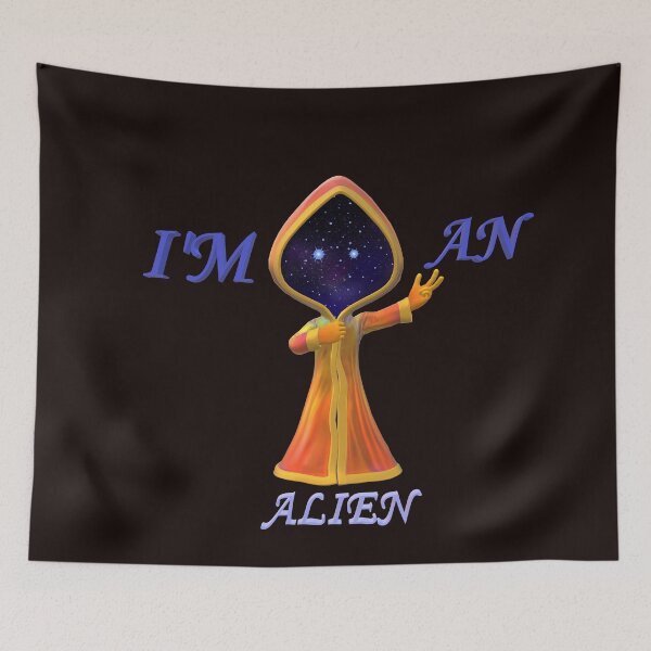 Item preview, I am an Alien designed and sold by Creative fashion Mix.