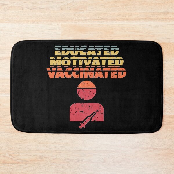 Item preview, Educated Motivated Vaccinated designed and sold by Gordon Nelson.