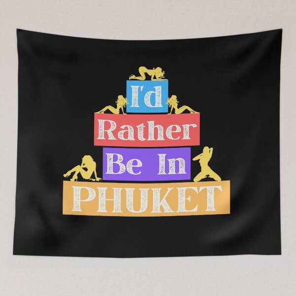 Item preview, I'd Rather Be in Phuket - Thailand designed and sold by Scubaloppy.