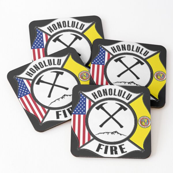 Item preview, Honolulu Hawaii Fire Department Firefighters Rescue Uniform Premium TShirt17 designed and sold by JackOwen65.