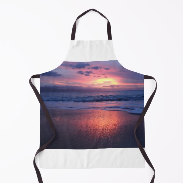 Item preview, Pink Sunset Beach, Ocean Waves designed and sold by newburyboutique.