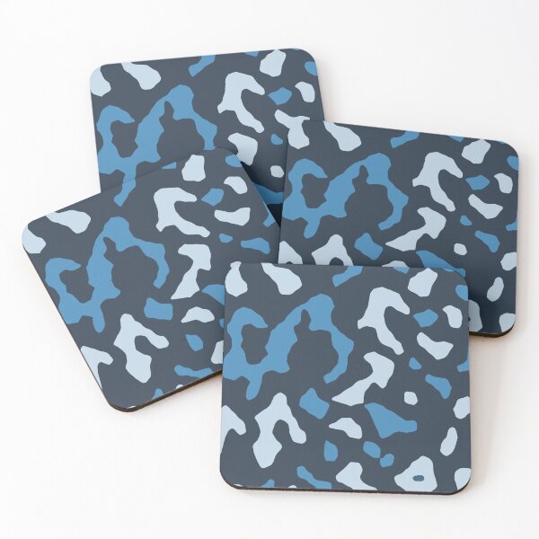 Item preview, Blue camo designed and sold by TRAVELLING THE COSMOS.