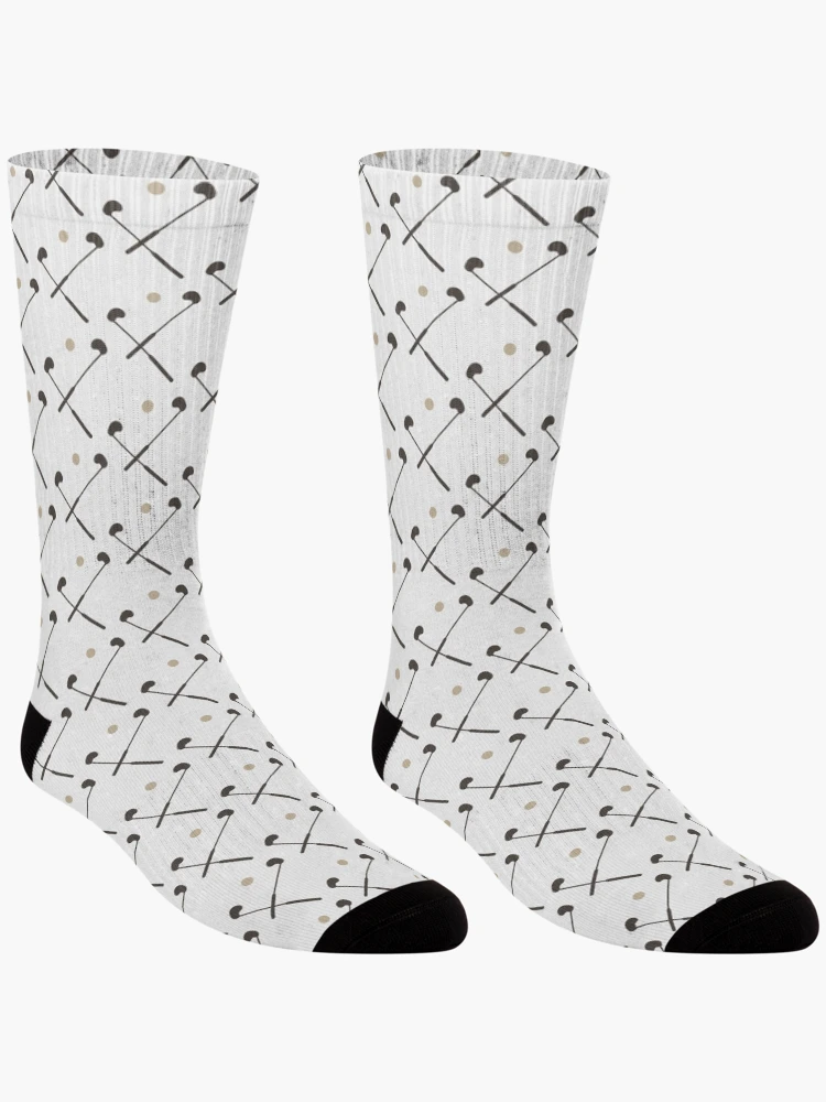 Thumbnail 3 of 5, Socks, Golf Pattern designed and sold by rentcode.