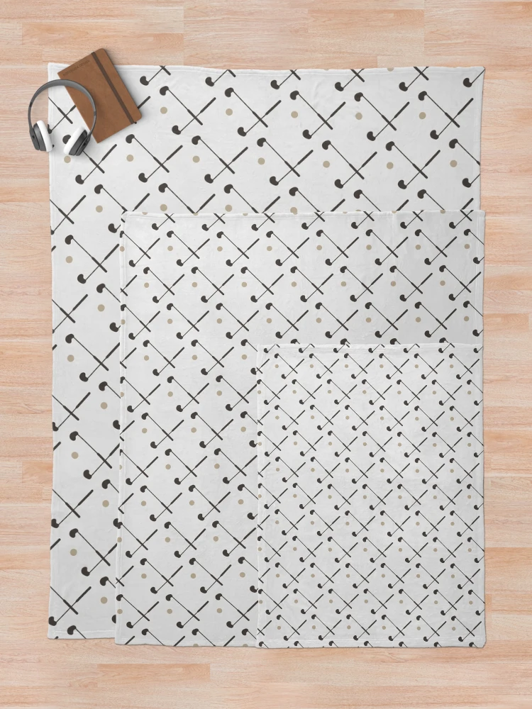 Thumbnail 5 of 6, Throw Blanket, Golf Pattern designed and sold by rentcode.