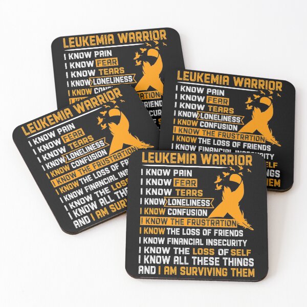 Item preview, I Am LEUKEMIA Warrior, I Know All These Things and I Am Surviving Them designed and sold by DianabellShop.