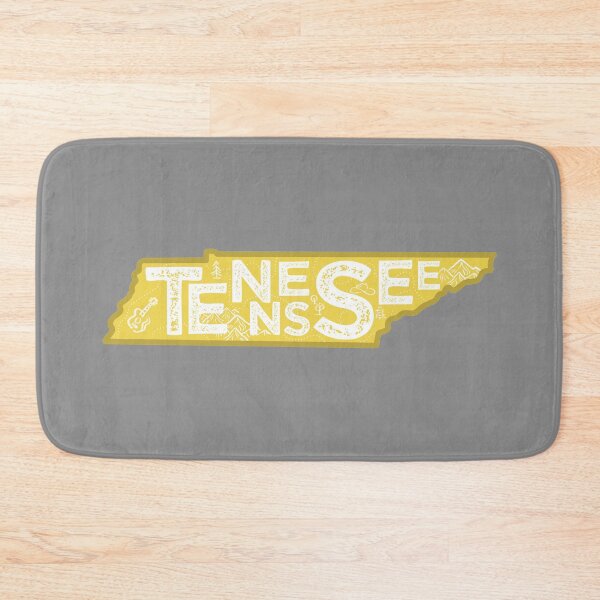 Item preview, Tennessee Map Typography Gold designed and sold by HelloGentry.