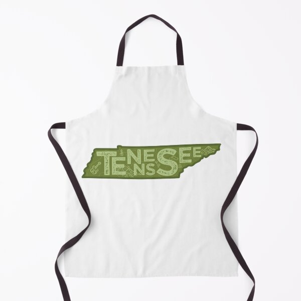 Item preview, Tennessee Map Typography Green designed and sold by HelloGentry.