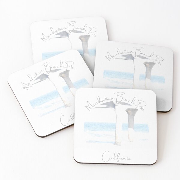 Item preview, Manhattan Beach Pier California White Washed  designed and sold by concettaellis.