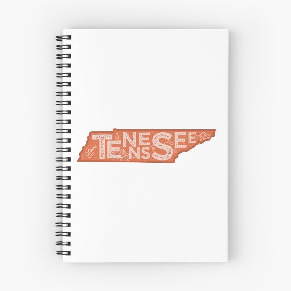 Item preview, Tennessee Map Typography Red designed and sold by HelloGentry.