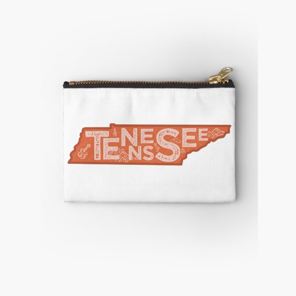 Item preview, Tennessee Map Typography Red designed and sold by HelloGentry.