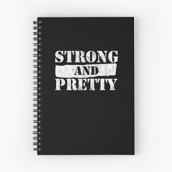 Item preview, Strong and Pretty - fitness and exercise designed and sold by RoguePixel.