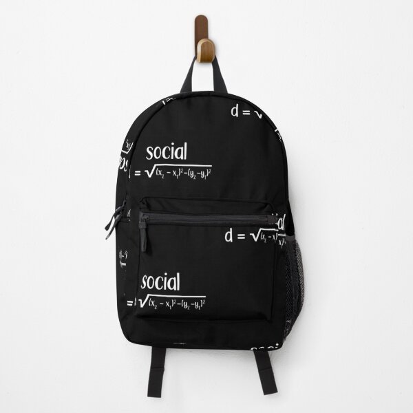 Item preview, Social Distance Formula Mathematical Equation for Distance  designed and sold by UllUDesign.