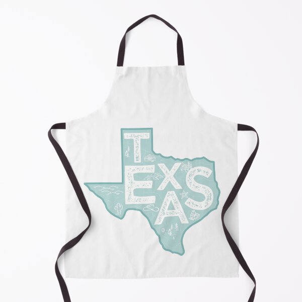 Item preview, Texas Map Typography Blue designed and sold by HelloGentry.