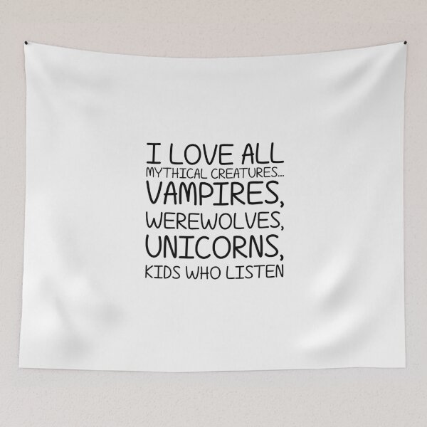 Item preview, i love mythical creature designed and sold by DisneyNutCase.