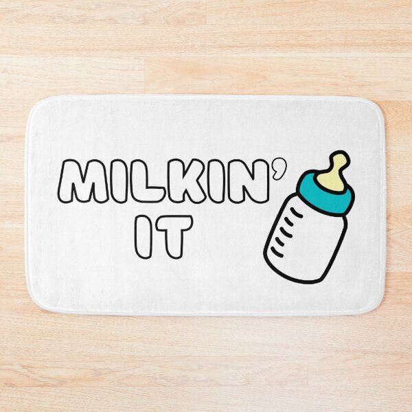 Item preview, milkin' it baby bottle designed and sold by Arinom.