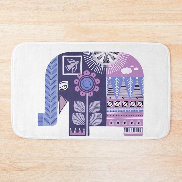 Item preview, Folksy Elephant - Purple designed and sold by ToEllaBloom.