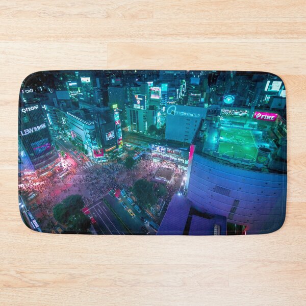 Item preview, Shibuya crossing from above and Soccer field on the roof designed and sold by TokyoLuv.