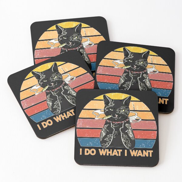 Item preview, i do what i want black cat tatto designed and sold by bsick9793.