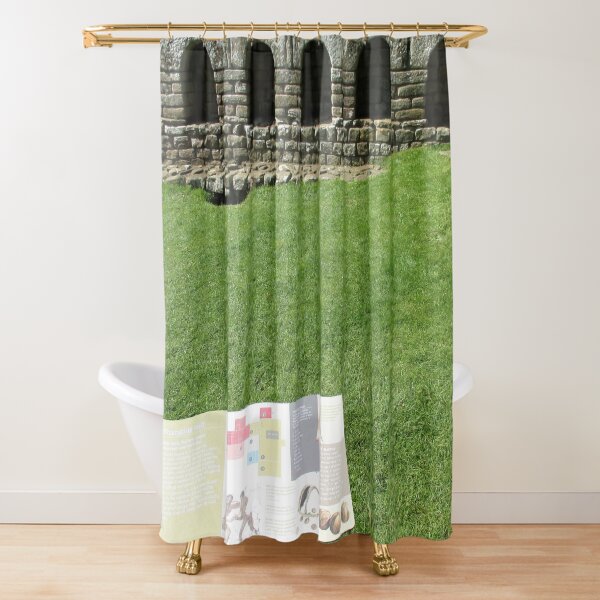 M.I. #112 |☼| The Changing Hall - Shot 1 (Hadrian's Wall) Shower Curtain