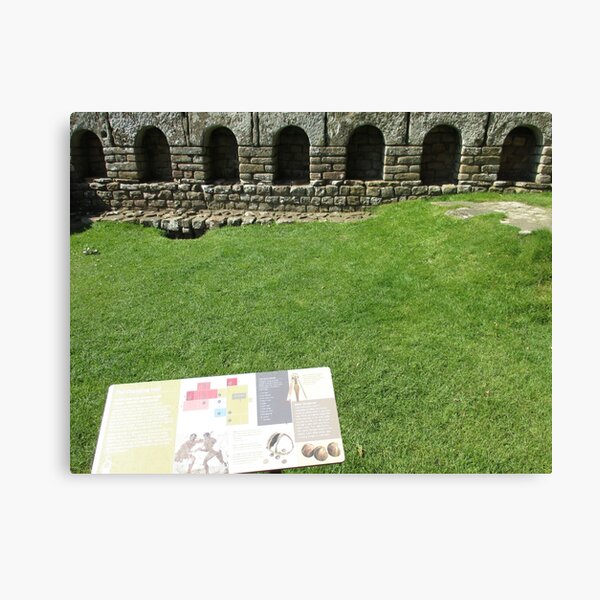 M.I. #112 |☼| The Changing Hall - Shot 1 (Hadrian's Wall) Canvas Print